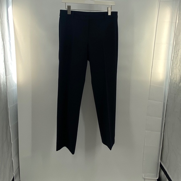 Talbots Petite Heritage Dress Pants Navy Blue . Size 6 Petite - Picture 5 of 6